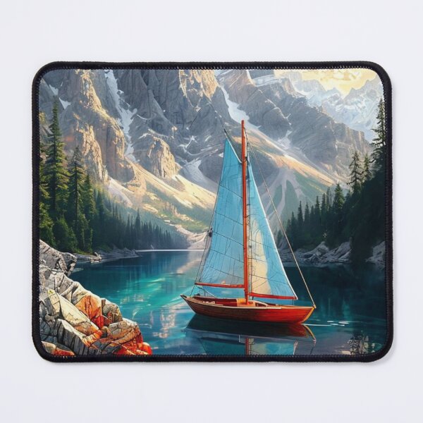 Item preview, Sunlit Peaks and Silent Sails designed and sold by Jlbcartgallery.
