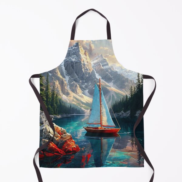 Item preview, Sunlit Peaks and Silent Sails designed and sold by Jlbcartgallery.