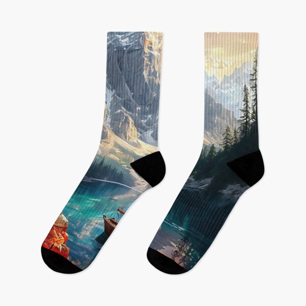 Item preview, Sunlit Peaks and Silent Sails   designed and sold by Jlbcartgallery.
