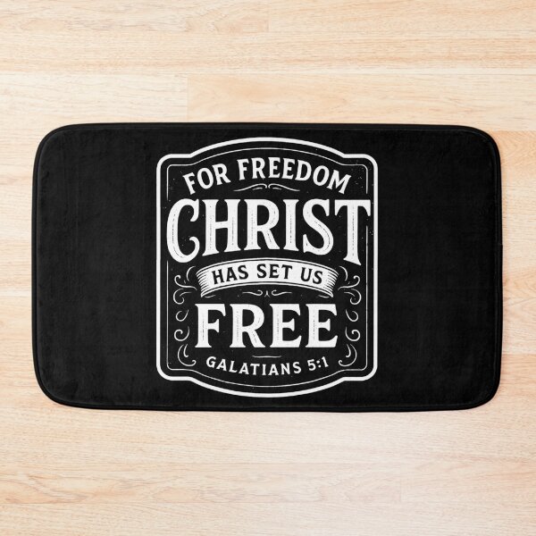 Item preview, Galatians 5:1 For Freedom Christ Has Set Us Free designed and sold by plushism.