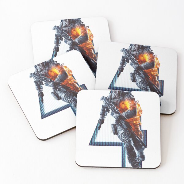 Item preview, Battlefield 4 Soldier Flame Poster designed and sold by MatilKyla.