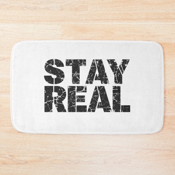 Item preview, Stay Real – Grunge Motivational Quote designed and sold by Kavya Art.