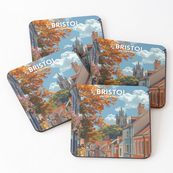 Item preview, Bristol United Kingdom - Travel art designed and sold by Marciolini.