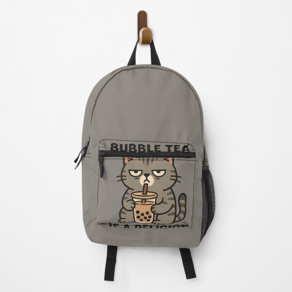 Item preview, Bubble Tea Is A Religion – Grumpy Cat Drinking Boba designed and sold by BEAUTY EAST.