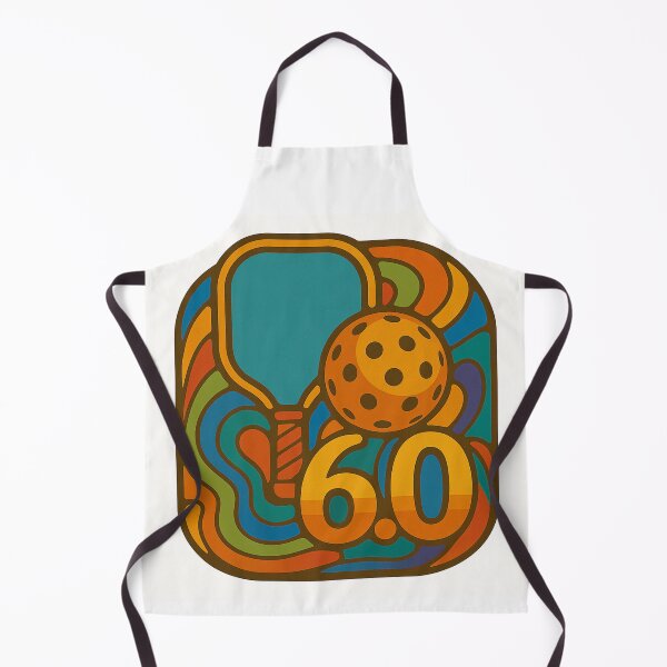 Item preview, 70's Style Pickleball Player Rating 6.0 designed and sold by LovingJoyfully.