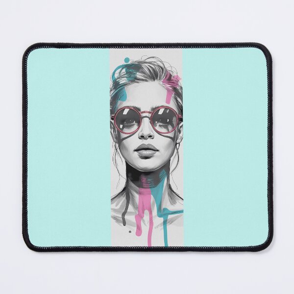 Item preview, Retro Sunglasses Portrait Drip Art Png By Merch, Limited Edition designed and sold by COOPERFRINK.