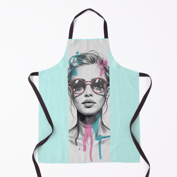 Item preview, Retro Sunglasses Portrait Drip Art Png By Merch, Limited Edition designed and sold by COOPERFRINK.