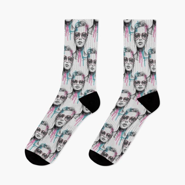 Item preview, Retro Sunglasses Portrait Drip Art Png By Merch, Limited Edition designed and sold by COOPERFRINK.