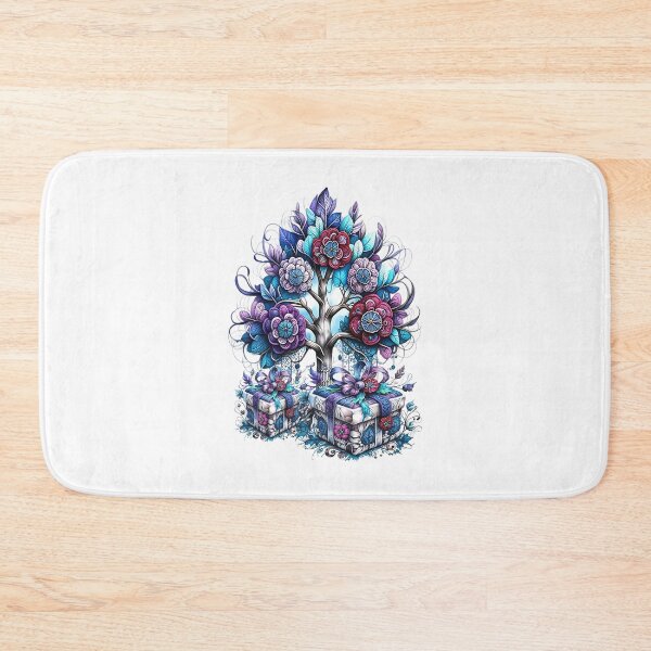 Item preview, Christmas tree with gifts, fantasy art designed and sold by LoneAngel.