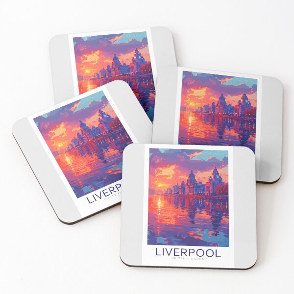 Item preview, Liverpool United Kingdom - Travel Art designed and sold by Marciolini.