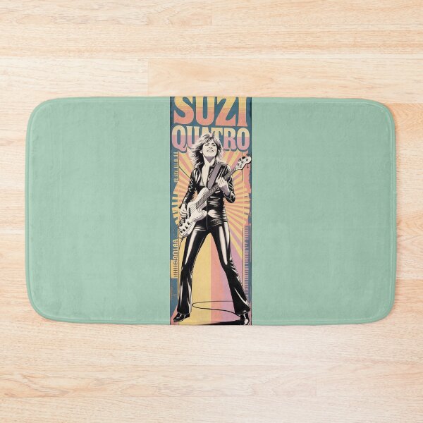 Item preview, Suzi Quatro Retro Rock Icon Bass Guitarist Art By Merch, Limited Edition designed and sold by COOPERFRINK.