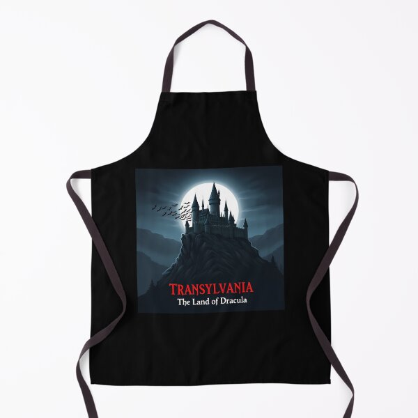 Item preview, Dracula's Castle in Transylvania with Full Moon and Bats designed and sold by Digital Dreams Arts.