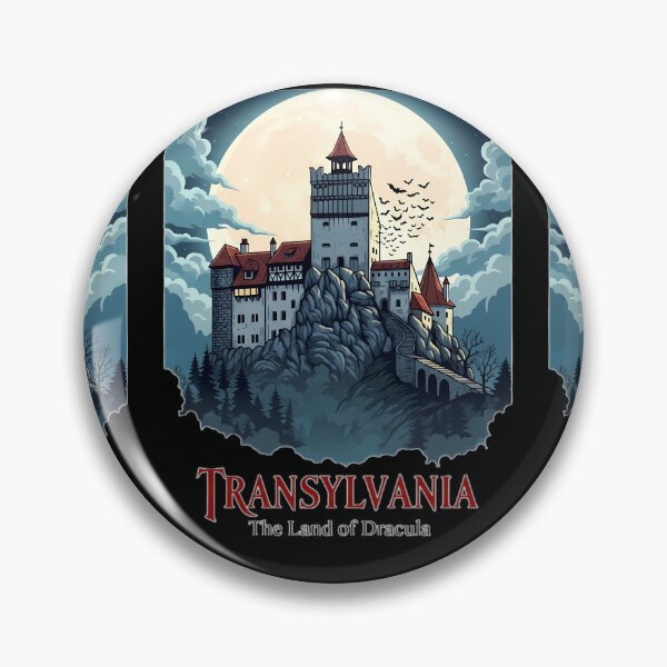 Item preview, Welcome to Transylvania - The Land of Dracula Halloween Design designed and sold by Digital Dreams Arts.