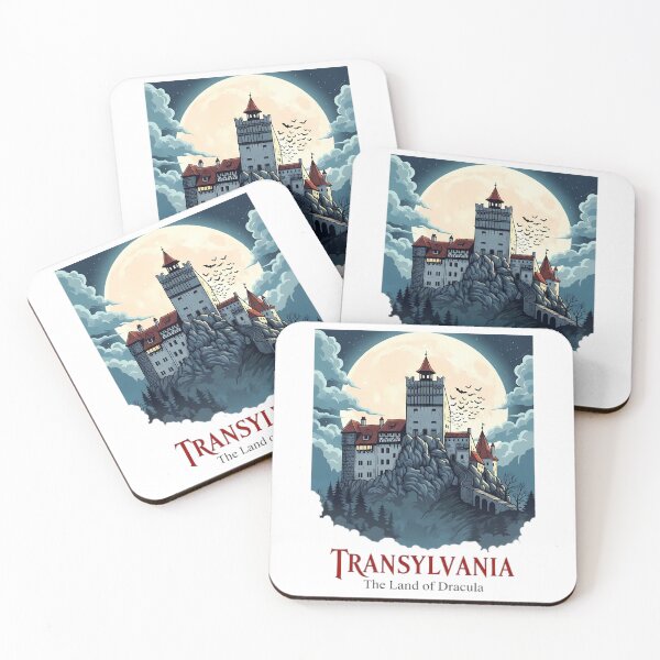 Item preview, Welcome to Transylvania - The Land of Dracula Halloween Design designed and sold by Digital Dreams Arts.
