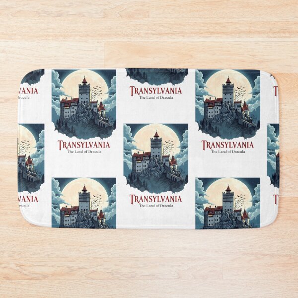 Item preview, Welcome to Transylvania - The Land of Dracula Halloween Design designed and sold by Digital Dreams Arts.