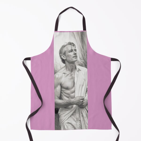 Item preview, Man'S Serene Gaze Bw Art By Merch, Limited Edition designed and sold by COOPERFRINK.