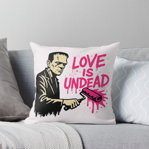 Item preview, Love Is Undead – Frankenstein Street Art designed and sold by Bratak.