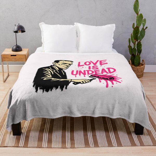 Item preview, Love Is Undead – Frankenstein Street Art designed and sold by Bratak.