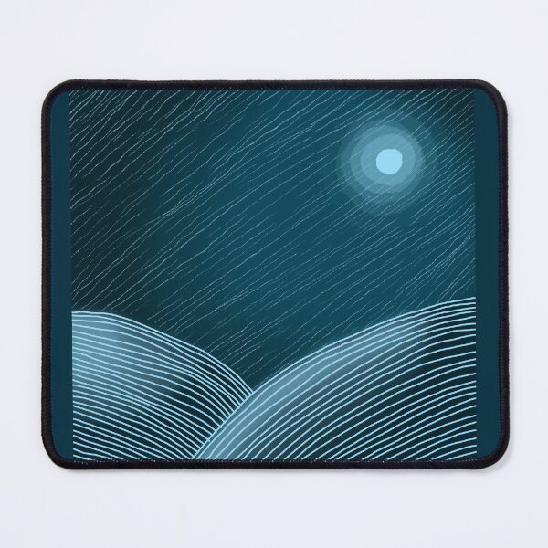 Item preview, Dark blue rainy Night designed and sold by n1ckeatsyarn.