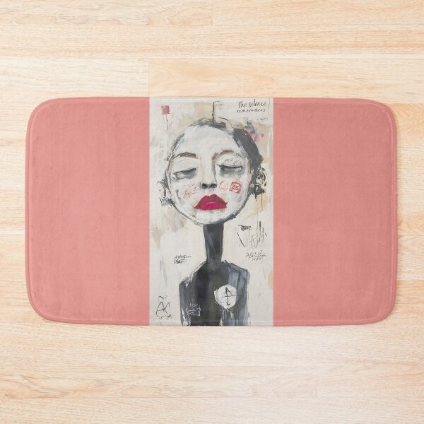 Item preview, The Silence Remembers Expressive Portrait Art By Merch, Limited Edition designed and sold by COOPERFRINK.