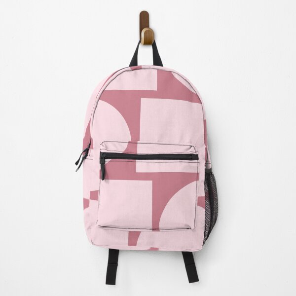 Item preview, Retro Geometric Shapes Pattern in Pink designed and sold by imperiumpublicitario .