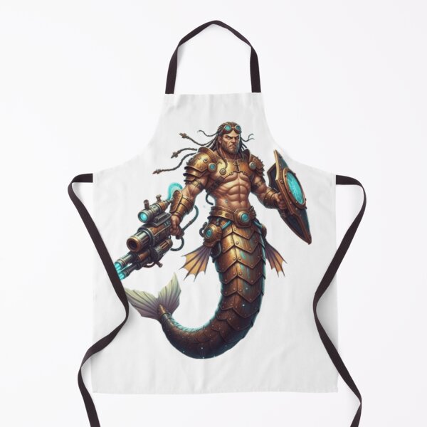 Item preview, Cyber-Merman designed and sold by Royalcatch.