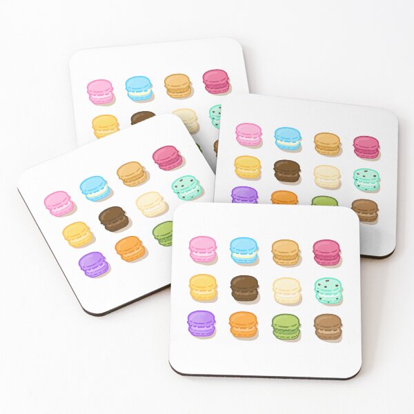 Item preview, 12 Colorful Macarons designed and sold by JenkDesigns.