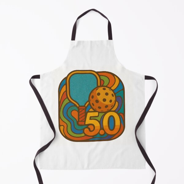 Item preview, Pickleball Player Rating 5.0 70's Style designed and sold by LovingJoyfully.