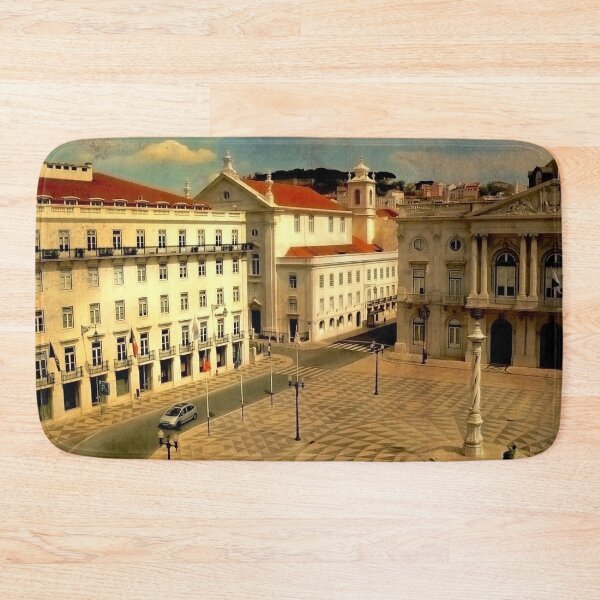 Item preview, Lisbon....Town Hall square. Câmara Municipal de Lisboa designed and sold by Tereza Pilar  Art.