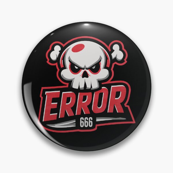 Item preview, ERROR 666 – Glitch Skull Design designed and sold by drizzd.