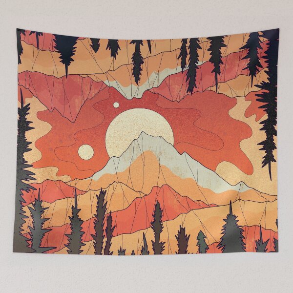Item preview, The Canadian peaks designed and sold by Swadeillustrations.