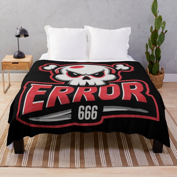 Item preview, ERROR 666 – Glitch Skull Design designed and sold by drizzd.