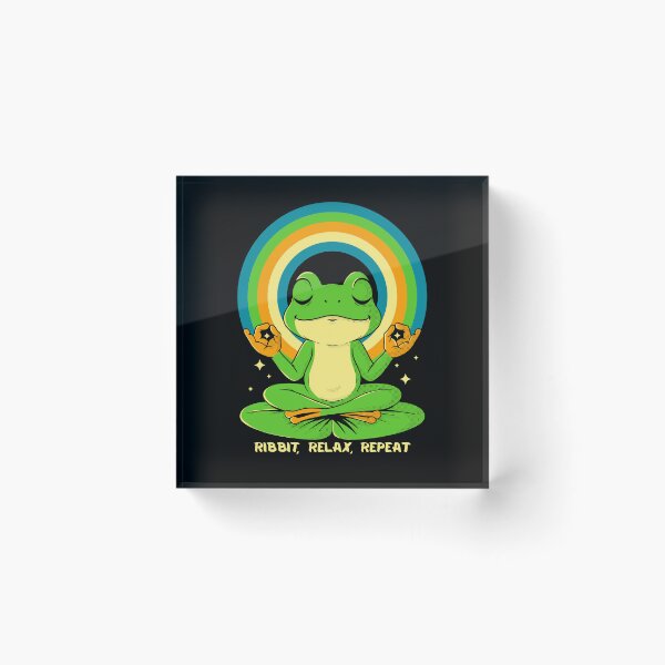 Item preview, Frog of Inner Peace designed and sold by Eoli Studio.