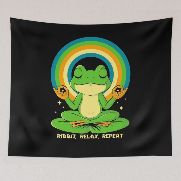 Item preview, Frog of Inner Peace designed and sold by Eoli Studio.