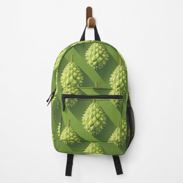 Item preview, Geometric Green Durian Pattern - Minimalist Tropical Fruit Design designed and sold by PostcardsfromtheLaundromat.