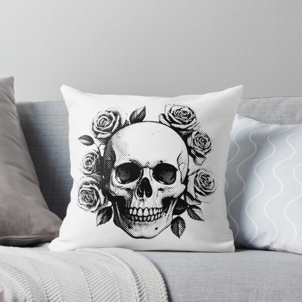 Item preview, Skull & Roses – Dark Grunge Art designed and sold by Tattee.