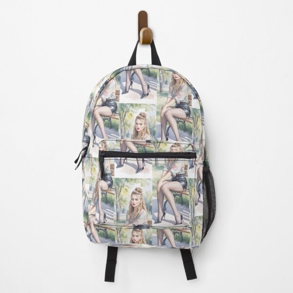 Item preview, Watercolor Park Fashion Woman Portrait By Merch, Limited Edition designed and sold by HERIBERTOMARTHA.