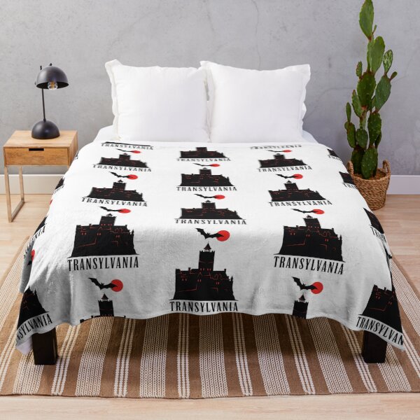 Item preview, Simple Transylvania Design with Bat and Red Moon designed and sold by Digital Dreams Arts.