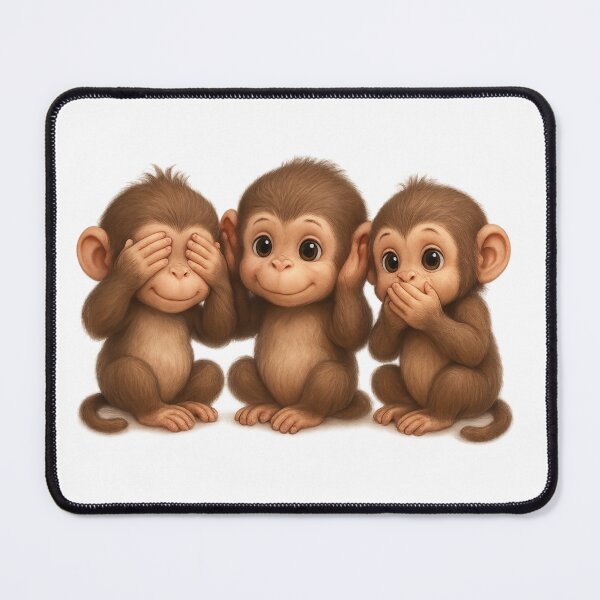 Item preview, 3 Monkeys designed and sold by RW-Art-Design.