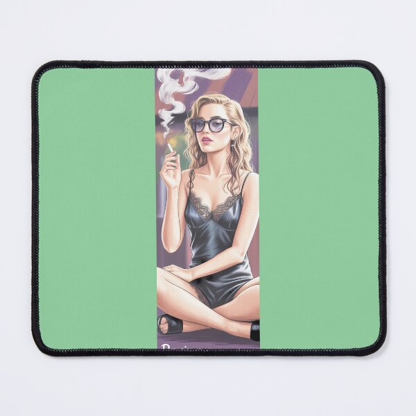 Item preview, Glamorous Woman With Cigarette And Sunglasses Art Png By Merch, Limited Edition designed and sold by HERIBERTOMARTHA.