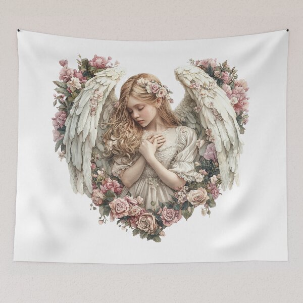 Item preview, Sweet angel / guardian angel designed and sold by Bach4you.