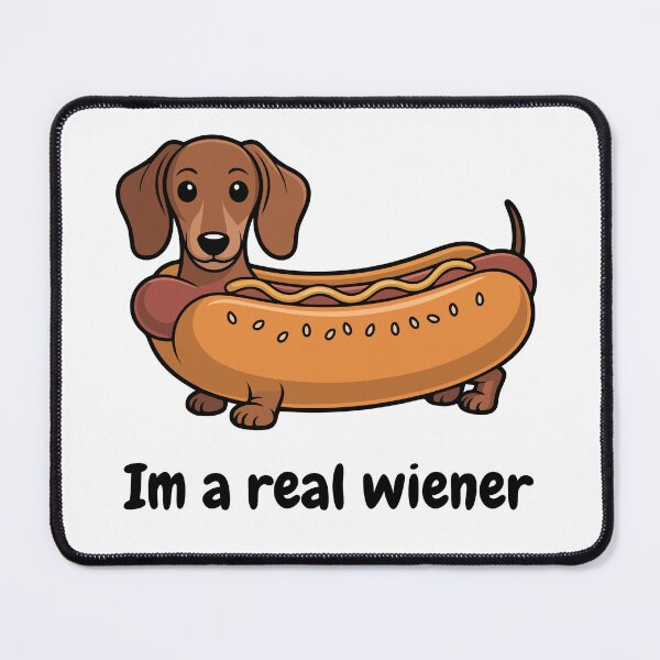 Item preview, Funny dog humour meme sausage dog designed and sold by Thenumber1store.