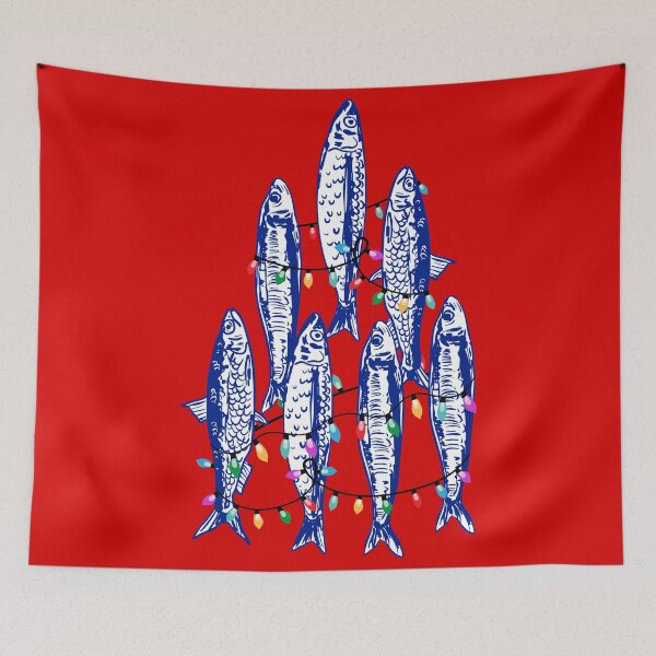 Item preview, Sardines Christmas Lights designed and sold by MaiZephyr.