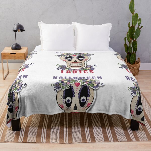 Item preview, Halloween Ladies, Lady Skull, Dia De Los Muertos, Sugar Skull designed and sold by SaSzArt.