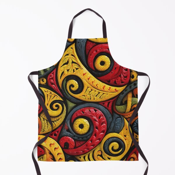 Item preview, New Zealand Māori Paua Pattern Koru Design 556 designed and sold by GrinGalore.