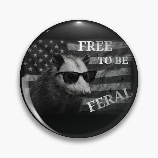 Item preview, FREE TO BE FERAL designed and sold by ickiskull.