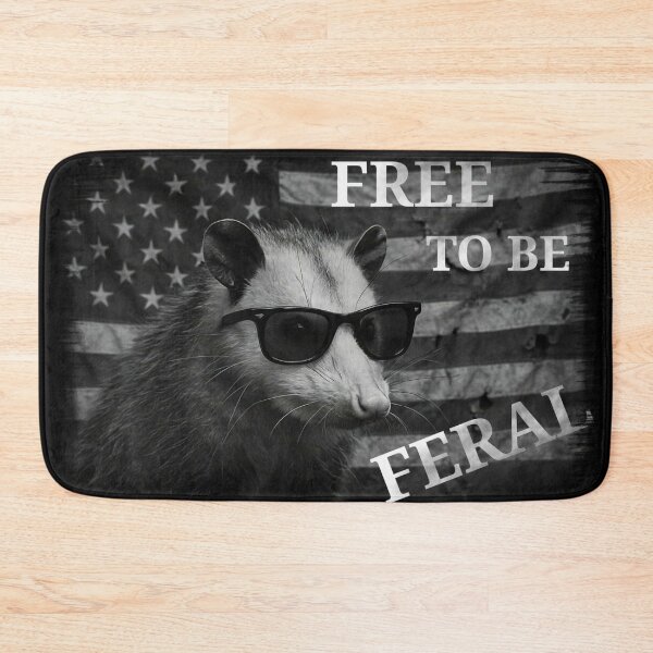 Item preview, FREE TO BE FERAL designed and sold by ickiskull.
