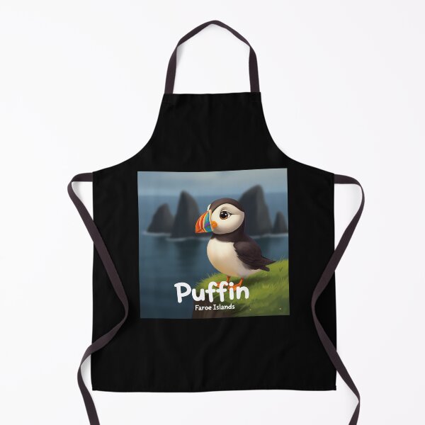 Item preview, Adorable Atlantic Puffin on Mykines, Faroe Islands designed and sold by Digital Dreams Arts.