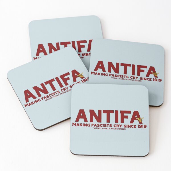 Item preview, ANTIFA-Making fascist cry since 1919. designed and sold by Afterglow by Fables.
