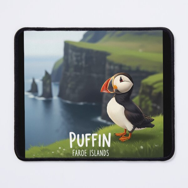 Item preview, Funny Faroe Islands Puffin - Cute Nordic Wildlife Souvenir designed and sold by Digital Dreams Arts.